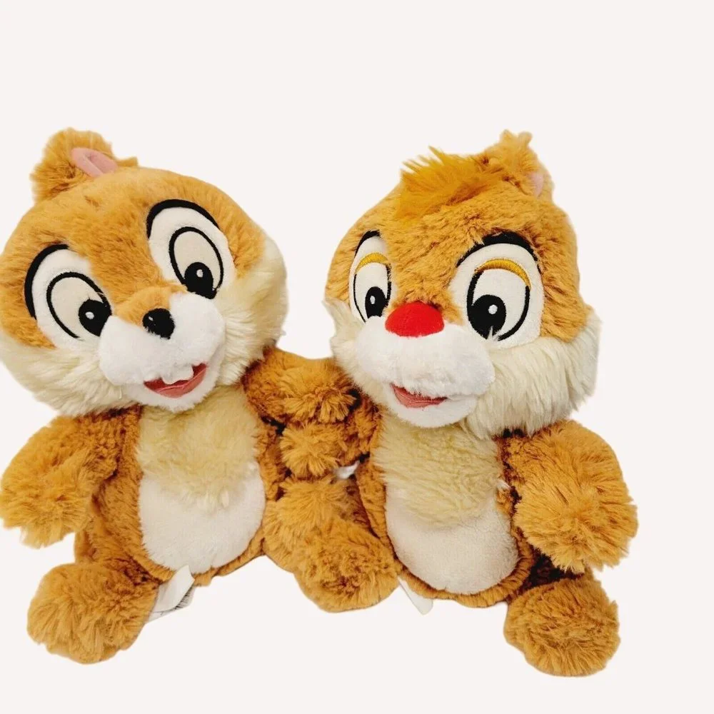 Disney Chip 'n' Dale Plush Pair - Brown and Cream